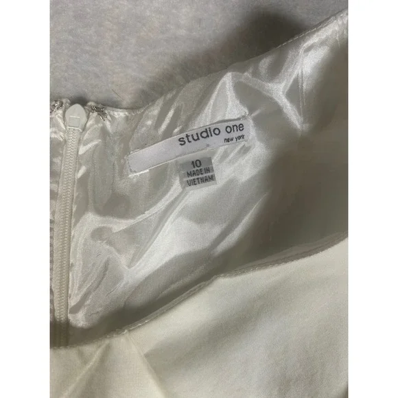 Studio One New York Women's Sleeveless Floral Print Dress Size 10 - Picture 4 of 6